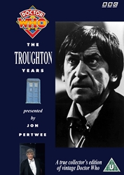 Michael's retro DVD cover for The Troughton Years, in the original BBC VHS style
