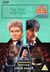 Michael's retro DVD cover for The Two Doctors, artwork by Colin Howard