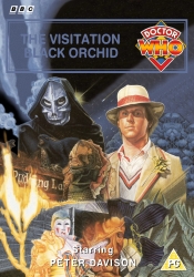 Michael's retro DVD cover for The Visitation & Black Orchid, art by Colin Howard