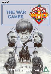 Michael's retro DVD cover for The War Games, art by Alister Pearson