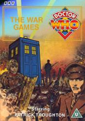 Michael's retro DVD cover for The War Games, art by John Geary