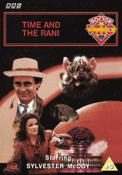 Michael's retro DVD cover for Time and the Rani, art by Alister Pearson
