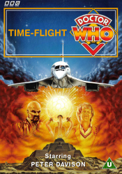 Michael's retro DVD cover for Time-Flight, art by Colin Howard