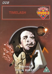 Michael's retro DVD cover for Timelash, art by David McAllister
