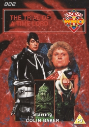 Michael's retro DVD cover for The Trial of a Time Lord, art by Alister Pearson