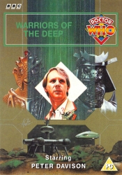 Michael's retro DVD cover for Warriors of the Deep, artwork by Alister Pearson