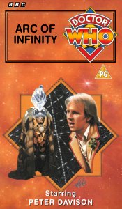 Michael's VHS cover for Arc of Infinity, art by Alister Pearson