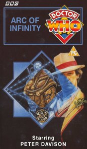 Michael's VHS cover for Arc of Infinity, art by Pete Wallbank