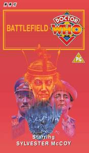 Michael's VHS cover for Battlefield, art by Alister Pearson