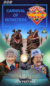 Michael's VHS cover for Carnival of Monsters, art by Colin Howard