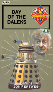 Michael's VHS cover for Day of the Daleks, art by Alister Pearson