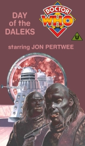 Michael's VHS cover for Day of the Daleks, art by Andrew Skilleter