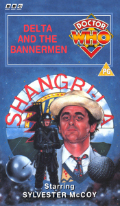 Michael's VHS cover for Delta and the Bannermen, art by Alister Pearson