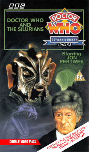 Michael's VHS cover for Doctor Who and the Silurians, art by Andrew Skilleter