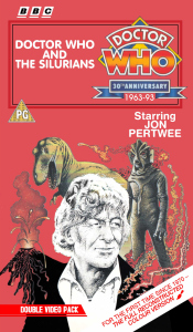 Michael's VHS cover for Doctor Who and the Silurians, art by Chris Achilleos