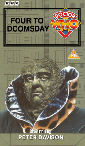 Michael's VHS cover for Four to Doomsday, art by Alister Pearson