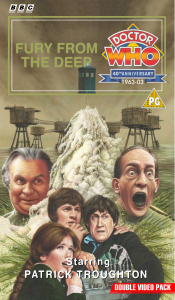 Michael's VHS cover for Fury From The Deep, art by Colin Howard