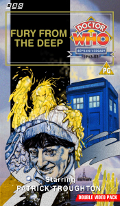 Michael's VHS cover for Fury From The Deep, art by Paul Tamms & David McAllister