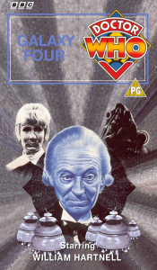 Michael's VHS cover for Galaxy 4, art by Andrew Skilleter