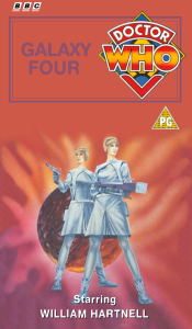 Michael's VHS cover for Galaxy 4, art by Alister Pearson