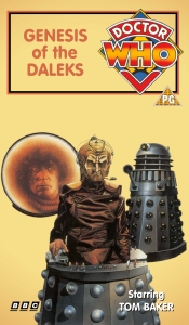 Michael's VHS cover for Genesis of the Daleks, art by Chris Achilleos