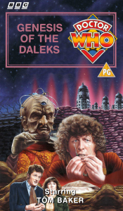 Michael's VHS cover for Genesis of the Daleks, art by Colin Howard