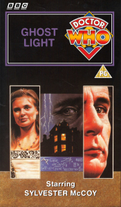 Michael's VHS cover for Ghost Light, art by Alister Pearson