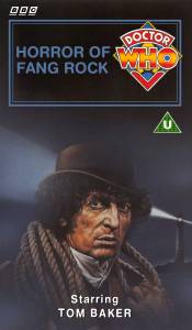 Michael's VHS cover for Horror of Fang Rock, art by Jeff Cummins