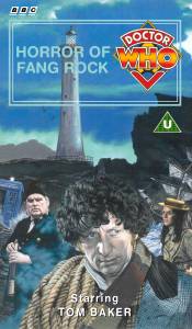 Michael's VHS cover for Horror of Fang Rock, art by Andy Walker