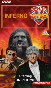 Michael's VHS cover for Inferno, art by Colin Howard