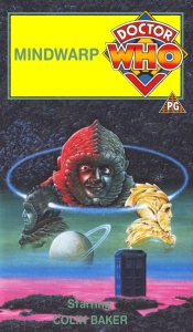 Michael's VHS cover for Mindwarp, art by Alister Pearson