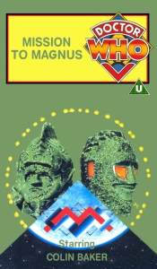 Michael's VHS cover for Mission to Magnus, art by Alister Pearson