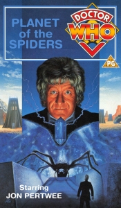Michael's cover for Planet of the Spiders, art by Andrew Skilleter