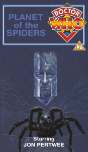 Michael's cover for Planet of the Spiders, art by Alister Pearson