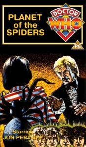 Michael's cover for Planet of the Spiders, art by Peter Brookes