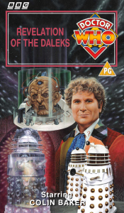 Michael's VHS cover for Revelation of the Daleks, art by Colin Howard