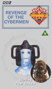 Michael's VHS cover for Revenge of the Cybermen, art by Alister Pearson