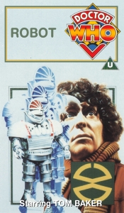 Michael's VHS cover for Robot, art by Alister Pearson