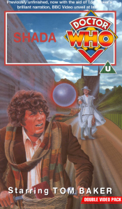 Michael's VHS cover for Shada, art by Alistair Hughes