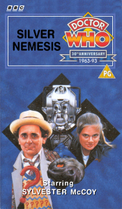Michael's VHS cover for Silver Nemesis, art by Alister Pearson
