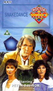 Michael's VHS cover for Snakedance, art by Colin Howard