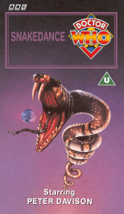 Michael's VHS cover for Snakedance, art by Andrew Skilleter