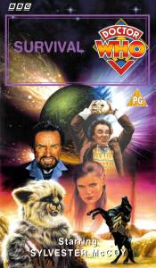 Michael's VHS cover for Survival, art by Colin Howard