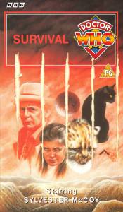Michael's VHS cover for Survival, art by Alister Pearson