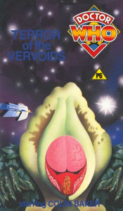 Michael's VHS cover for Terror of the Vervoids, art by Tony Masero