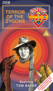 Michael's VHS cover for Terror of the Zygons, art by Chris Achilleos
