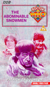 Michael's VHS cover for The Abominable Snowmen, art by Alister Pearson