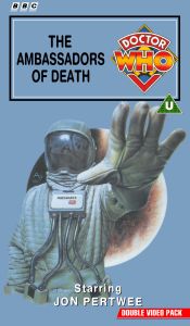 Michael's VHS cover for The Ambassadors of Death, art by Alister Pearson