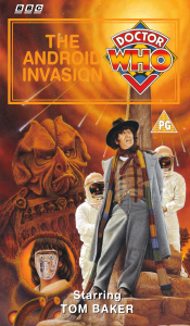 Michael's VHS cover for The Android Invasion, art by Colin Howard