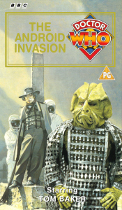 Michael's VHS cover for The Android Invasion, art by Chris Achilleos